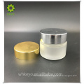 Aluminium cosmetic jar 100 grams loose powder packaging with cork